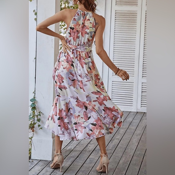 Amazon Halter Midi Dress - Picture 3 of 13